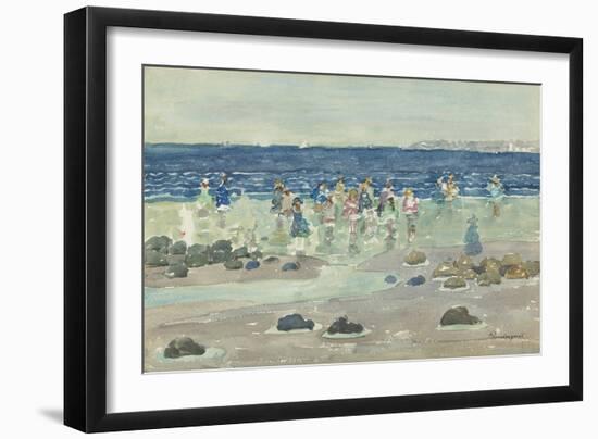Low Tide-Maurice Prendergast-Framed Giclee Print