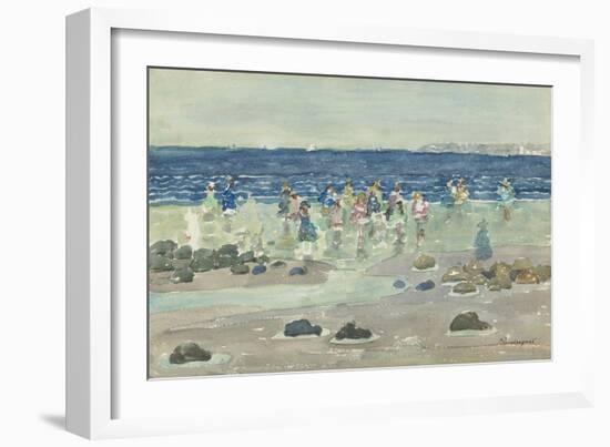 Low Tide-Maurice Prendergast-Framed Giclee Print