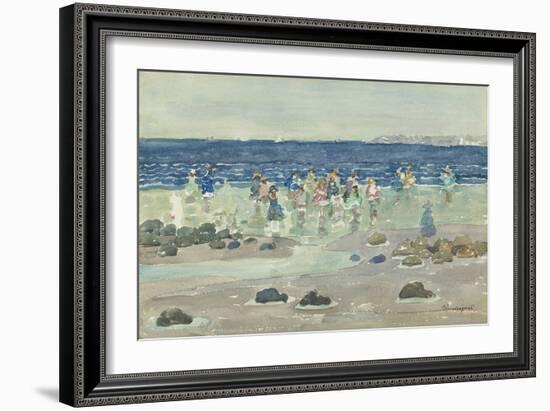 Low Tide-Maurice Prendergast-Framed Giclee Print