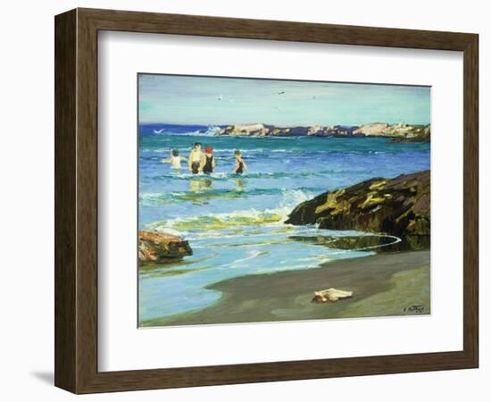 Low Tide-Edward Henry Potthast-Framed Giclee Print