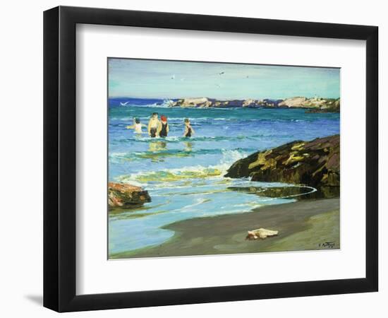 Low Tide-Edward Henry Potthast-Framed Giclee Print