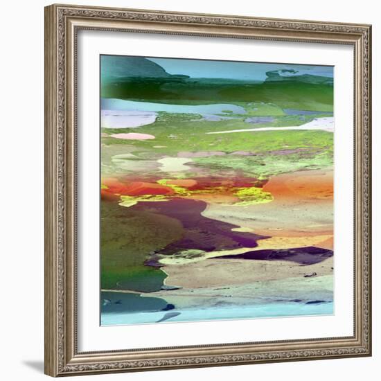 Low Tide-Ricki Mountain-Framed Art Print