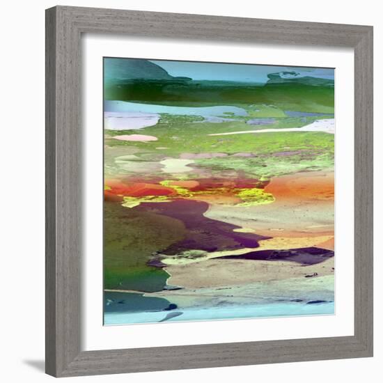 Low Tide-Ricki Mountain-Framed Art Print