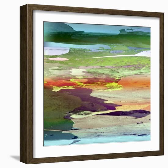 Low Tide-Ricki Mountain-Framed Art Print