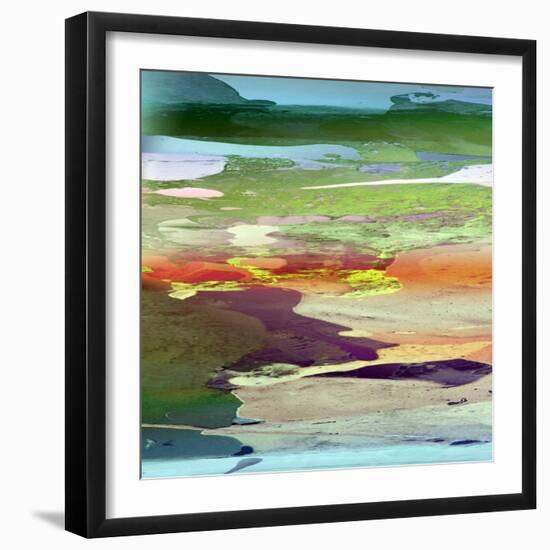 Low Tide-Ricki Mountain-Framed Art Print