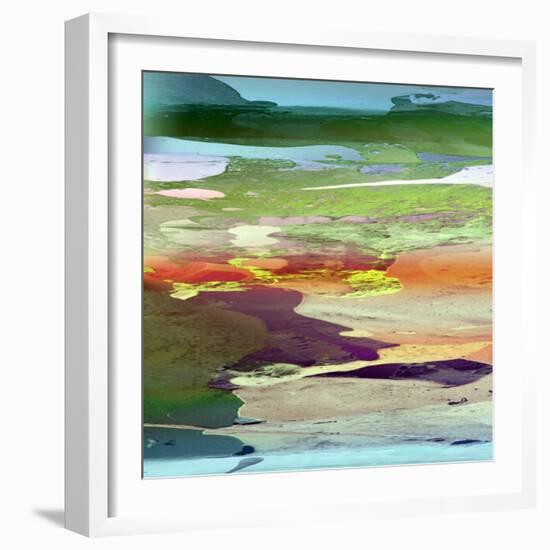 Low Tide-Ricki Mountain-Framed Art Print