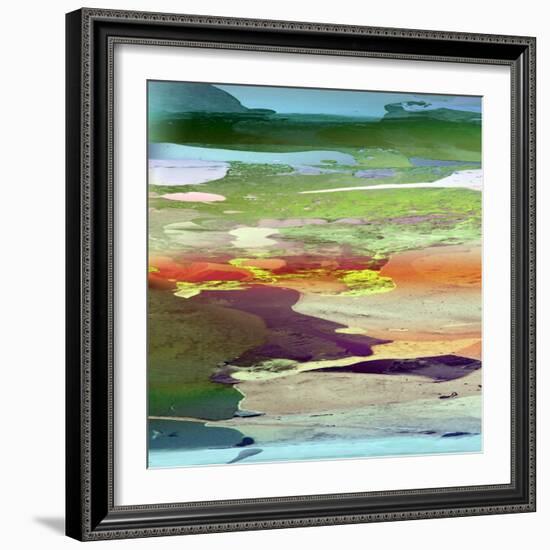 Low Tide-Ricki Mountain-Framed Art Print