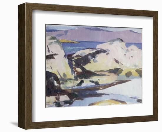 Low Tide-Francis Campbell Boileau Cadell-Framed Giclee Print