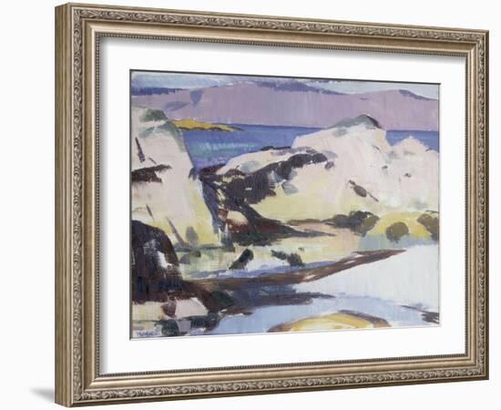 Low Tide-Francis Campbell Boileau Cadell-Framed Giclee Print