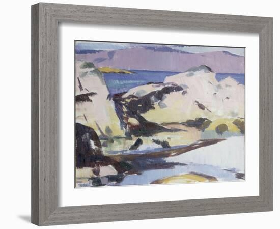 Low Tide-Francis Campbell Boileau Cadell-Framed Giclee Print