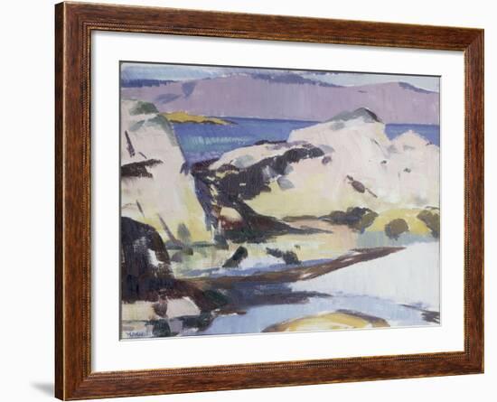 Low Tide-Francis Campbell Boileau Cadell-Framed Giclee Print