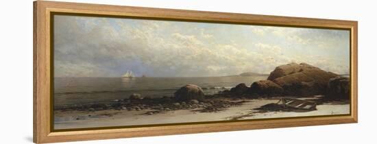 Low Tide-Alfred Thompson Bricher-Framed Premier Image Canvas