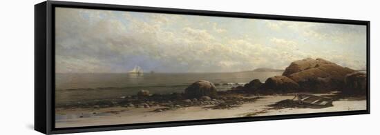 Low Tide-Alfred Thompson Bricher-Framed Premier Image Canvas