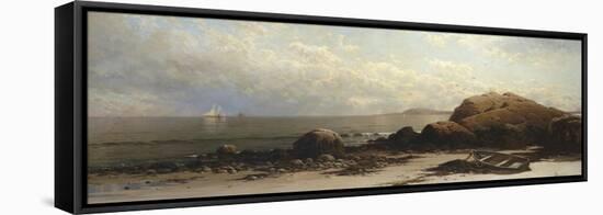 Low Tide-Alfred Thompson Bricher-Framed Premier Image Canvas