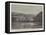 Low-Wood Hotel, Windermere, Partly Destroyed by Fire-null-Framed Premier Image Canvas