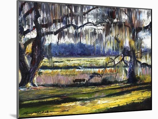 Lowcountry Spanish Moss Escape-Lucy P. McTier-Mounted Giclee Print