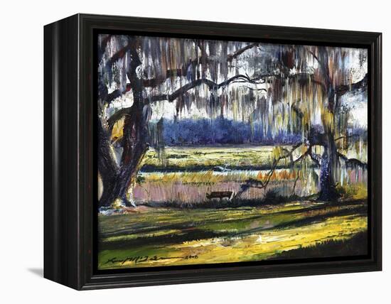 Lowcountry Spanish Moss Escape-Lucy P. McTier-Framed Premier Image Canvas