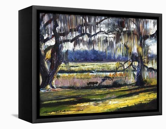 Lowcountry Spanish Moss Escape-Lucy P. McTier-Framed Premier Image Canvas