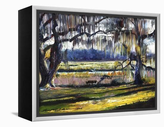 Lowcountry Spanish Moss Escape-Lucy P. McTier-Framed Premier Image Canvas