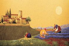 Cow Jumps over the Moon-Lowell Herrero-Mounted Art Print