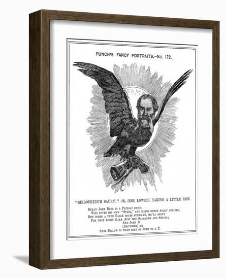 Lowell (Punch)-Linley Sambourne-Framed Art Print