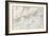 Lower Amazon Basin Old Map. Created By Erhard, Published On Le Tour Du Monde, Paris, 1867-marzolino-Framed Art Print