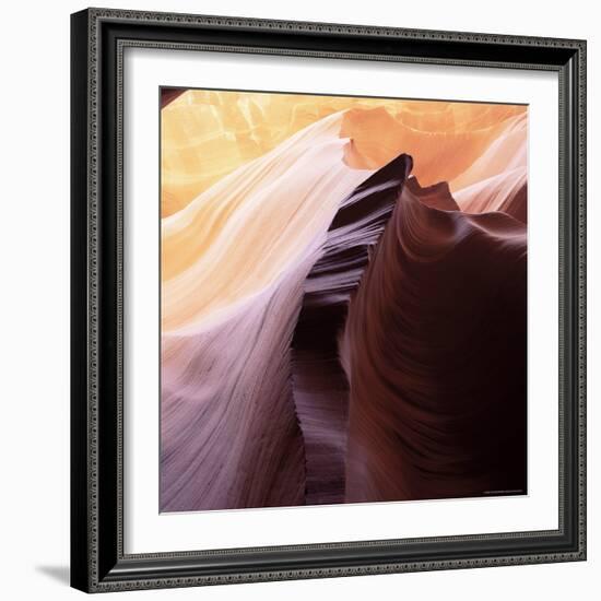 Lower Antelope, a Slot Canyon, Arizona, United States of America (U.S.A.), North America-Tony Gervis-Framed Photographic Print