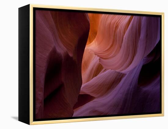 Lower Antelope Canyon Rock Formations, Arizona-Ian Shive-Framed Premier Image Canvas