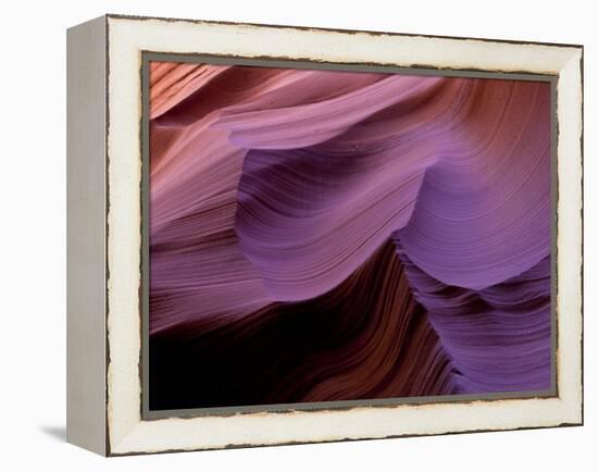 Lower Antelope Canyon Rock Formations, Arizona-Ian Shive-Framed Premier Image Canvas