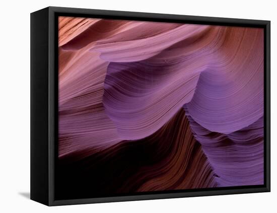 Lower Antelope Canyon Rock Formations, Arizona-Ian Shive-Framed Premier Image Canvas