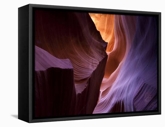 Lower Antelope Canyon Rock Formations, Arizona-Ian Shive-Framed Premier Image Canvas