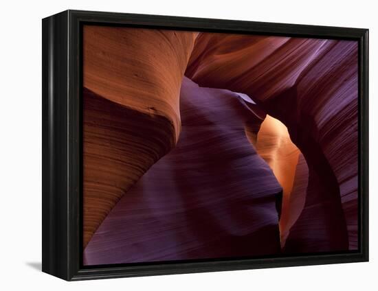 Lower Antelope Canyon Rock Formations, Arizona-Ian Shive-Framed Premier Image Canvas