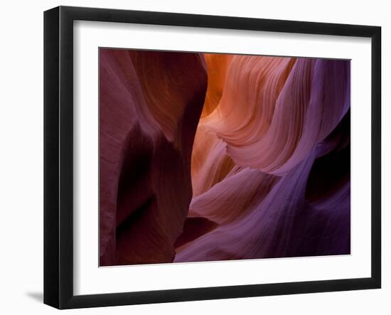 Lower Antelope Canyon Rock Formations, Arizona-Ian Shive-Framed Photographic Print