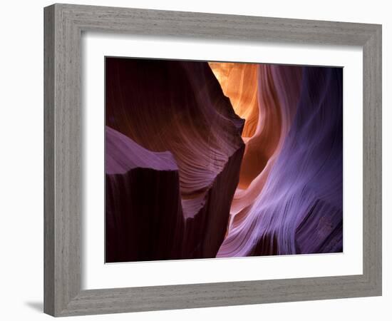 Lower Antelope Canyon Rock Formations, Arizona-Ian Shive-Framed Photographic Print