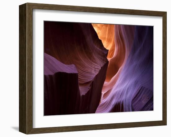 Lower Antelope Canyon Rock Formations, Arizona-Ian Shive-Framed Photographic Print