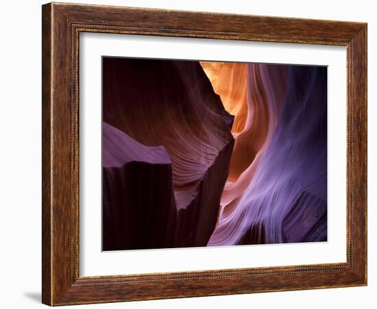 Lower Antelope Canyon Rock Formations, Arizona-Ian Shive-Framed Photographic Print