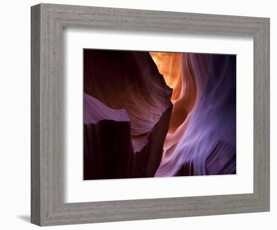 Lower Antelope Canyon Rock Formations, Arizona-Ian Shive-Framed Photographic Print