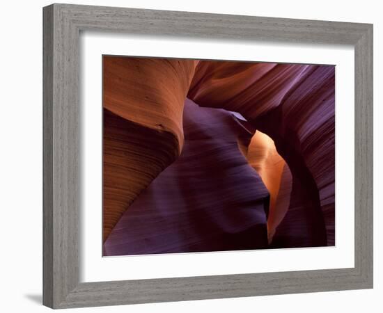 Lower Antelope Canyon Rock Formations, Arizona-Ian Shive-Framed Photographic Print