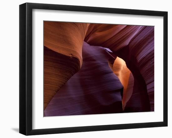 Lower Antelope Canyon Rock Formations, Arizona-Ian Shive-Framed Photographic Print