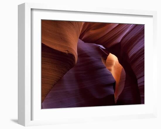 Lower Antelope Canyon Rock Formations, Arizona-Ian Shive-Framed Photographic Print