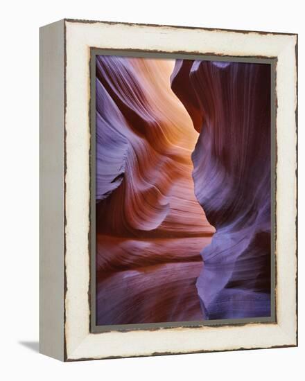 Lower Anthelope Canyon, Navajo Tribal Park, Page, Arizona, Usa-Rainer Mirau-Framed Premier Image Canvas