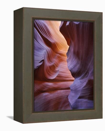 Lower Anthelope Canyon, Navajo Tribal Park, Page, Arizona, Usa-Rainer Mirau-Framed Premier Image Canvas