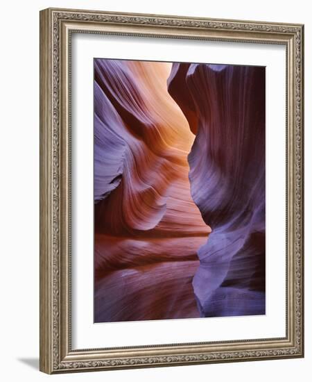 Lower Anthelope Canyon, Navajo Tribal Park, Page, Arizona, Usa-Rainer Mirau-Framed Photographic Print