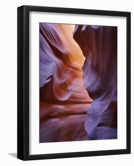 Lower Anthelope Canyon, Navajo Tribal Park, Page, Arizona, Usa-Rainer Mirau-Framed Photographic Print