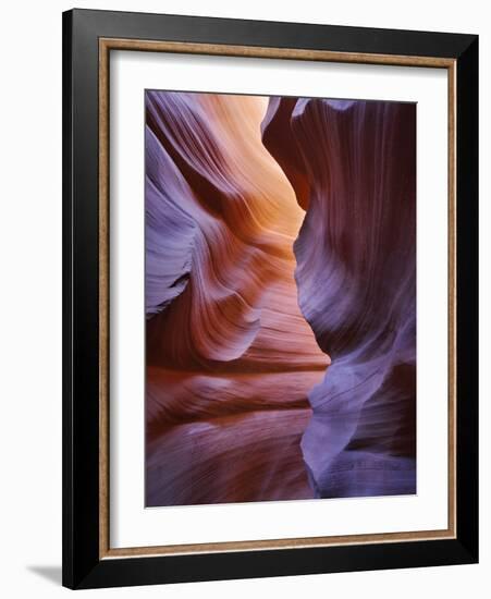 Lower Anthelope Canyon, Navajo Tribal Park, Page, Arizona, Usa-Rainer Mirau-Framed Photographic Print