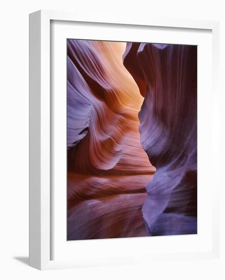 Lower Anthelope Canyon, Navajo Tribal Park, Page, Arizona, Usa-Rainer Mirau-Framed Photographic Print