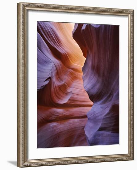 Lower Anthelope Canyon, Navajo Tribal Park, Page, Arizona, Usa-Rainer Mirau-Framed Photographic Print