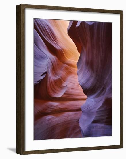 Lower Anthelope Canyon, Navajo Tribal Park, Page, Arizona, Usa-Rainer Mirau-Framed Photographic Print