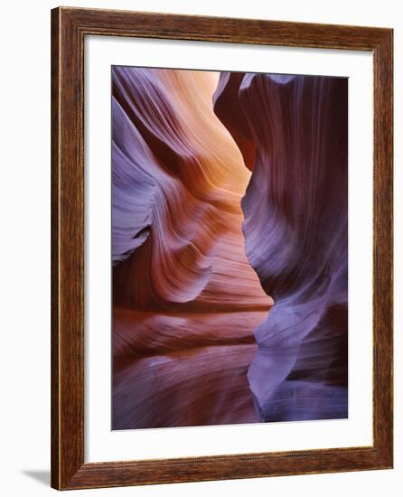 Lower Anthelope Canyon, Navajo Tribal Park, Page, Arizona, Usa-Rainer Mirau-Framed Photographic Print