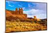 Lower Arches Road. Utah, USA.-Tom Norring-Mounted Photographic Print